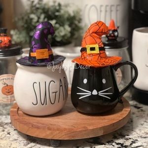 Stitch Halloween Hats for Marshmallow Mugs Rae Dunn Mugs & Small Canisters